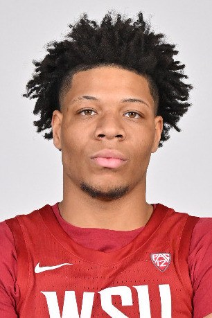 Jaylen Harrell official Washington State men's basketball roster headshot
