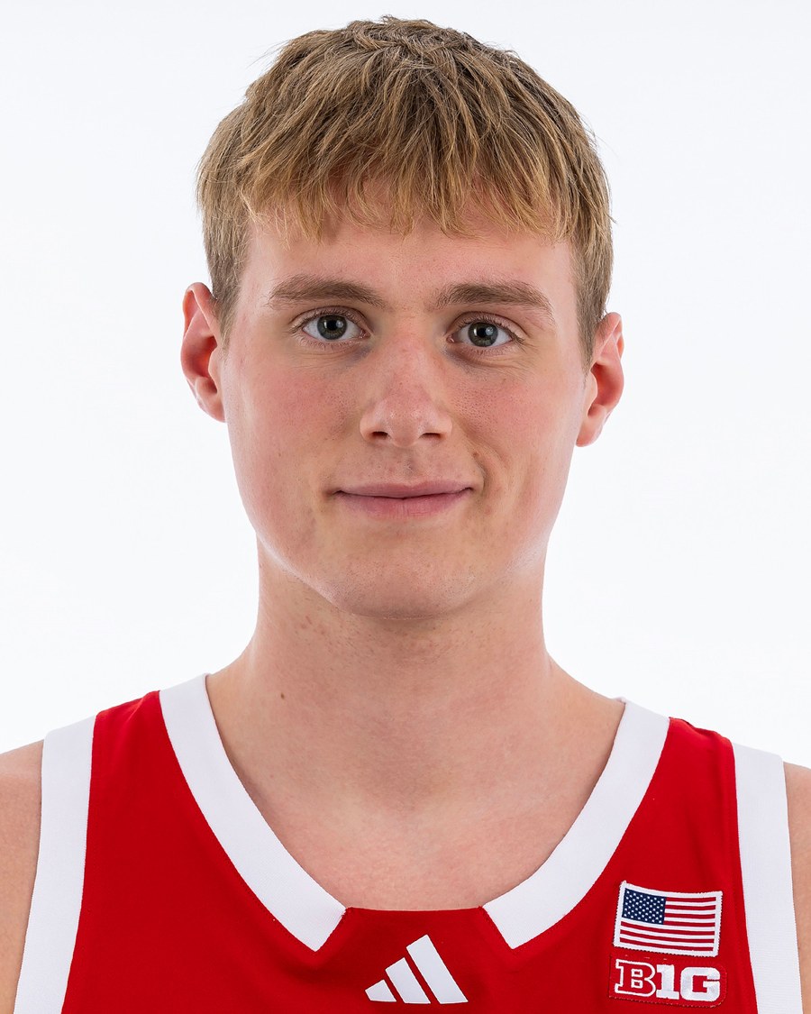 Leo Curtis official Nebraska men's basketball roster headshot