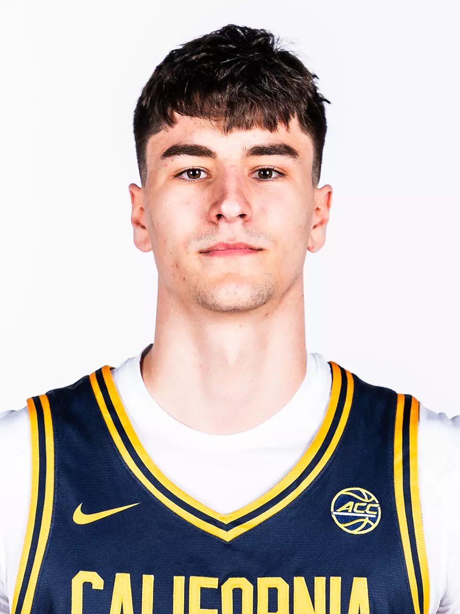 Nicholas Mitrovic official California (Cal Berkeley) men's basketball roster headshot